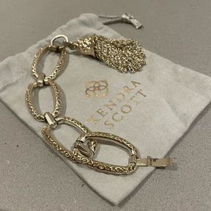 Kendra Scott Chain Link Tassel Bracelet